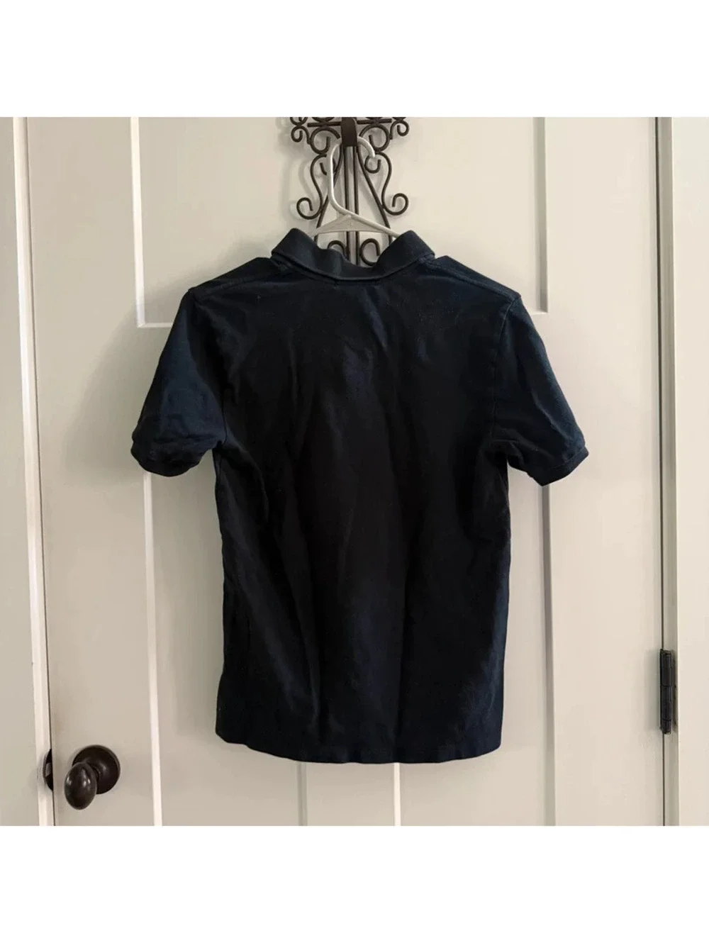 Polo Ralph Lauren Youth L 14-16 Polo Shirt Lot White Black Pony Logo Cotton (2)